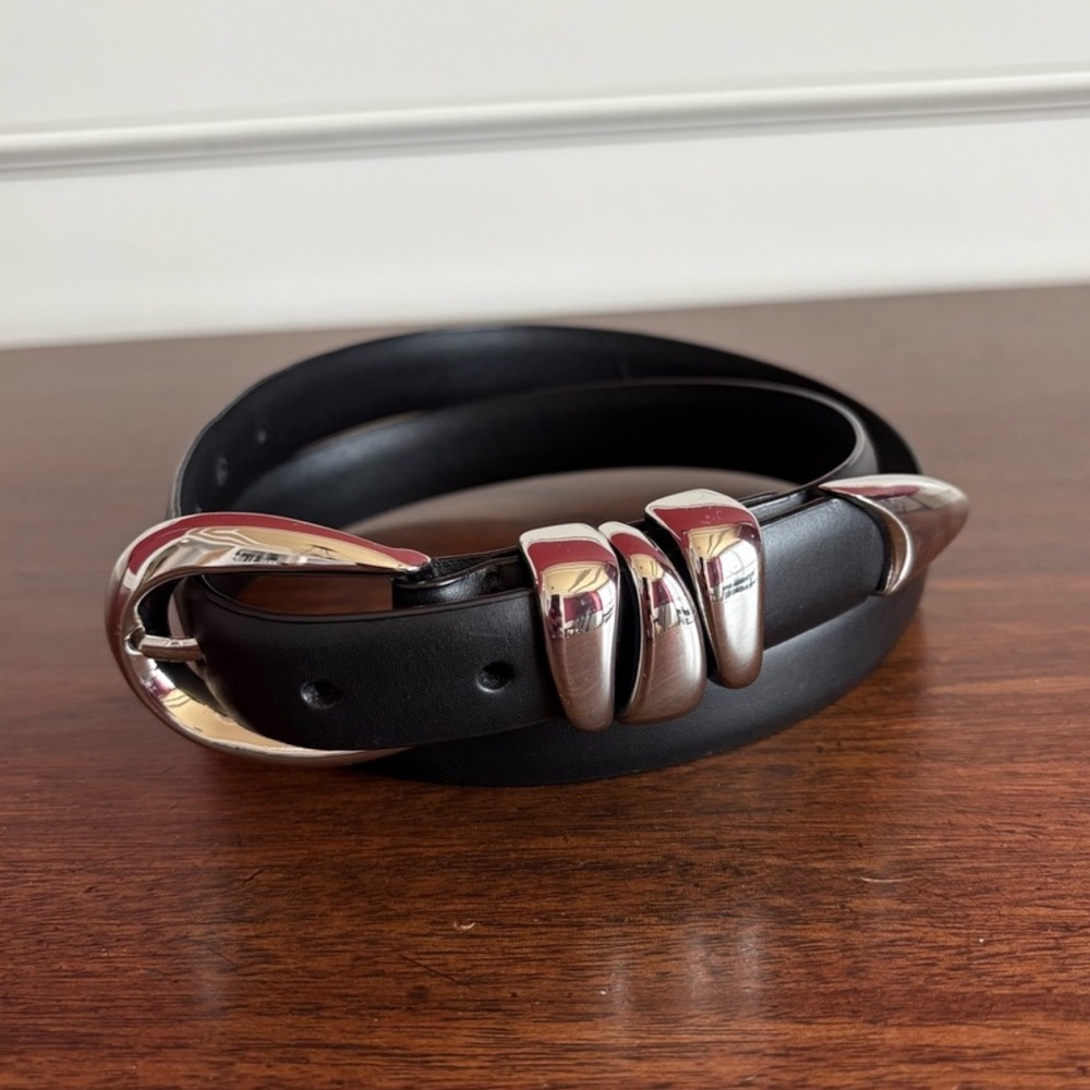 Madewell Triple Keeper Metal Belt